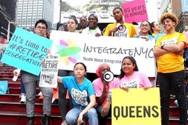 NYC STUDENTS FIGHT FOR INTEGRATION